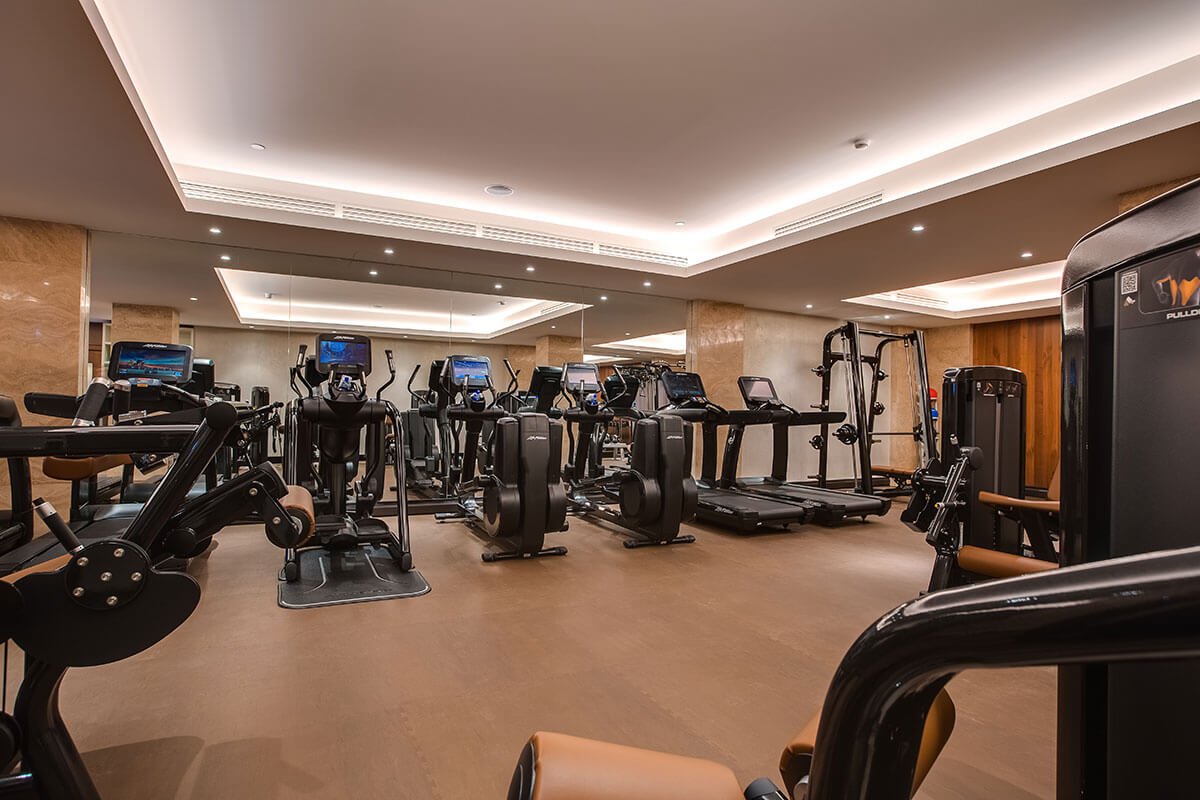 Grand Hotel Kempinski Riga trenažieru zāle, foto 2