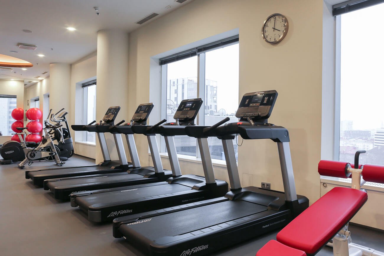 Swissotel Talinn trenažieru zāle, foto 6