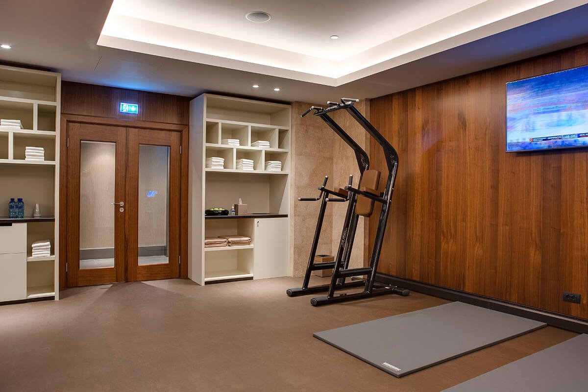 Grand Hotel Kempinski Riga trenažieru zāle, foto 4