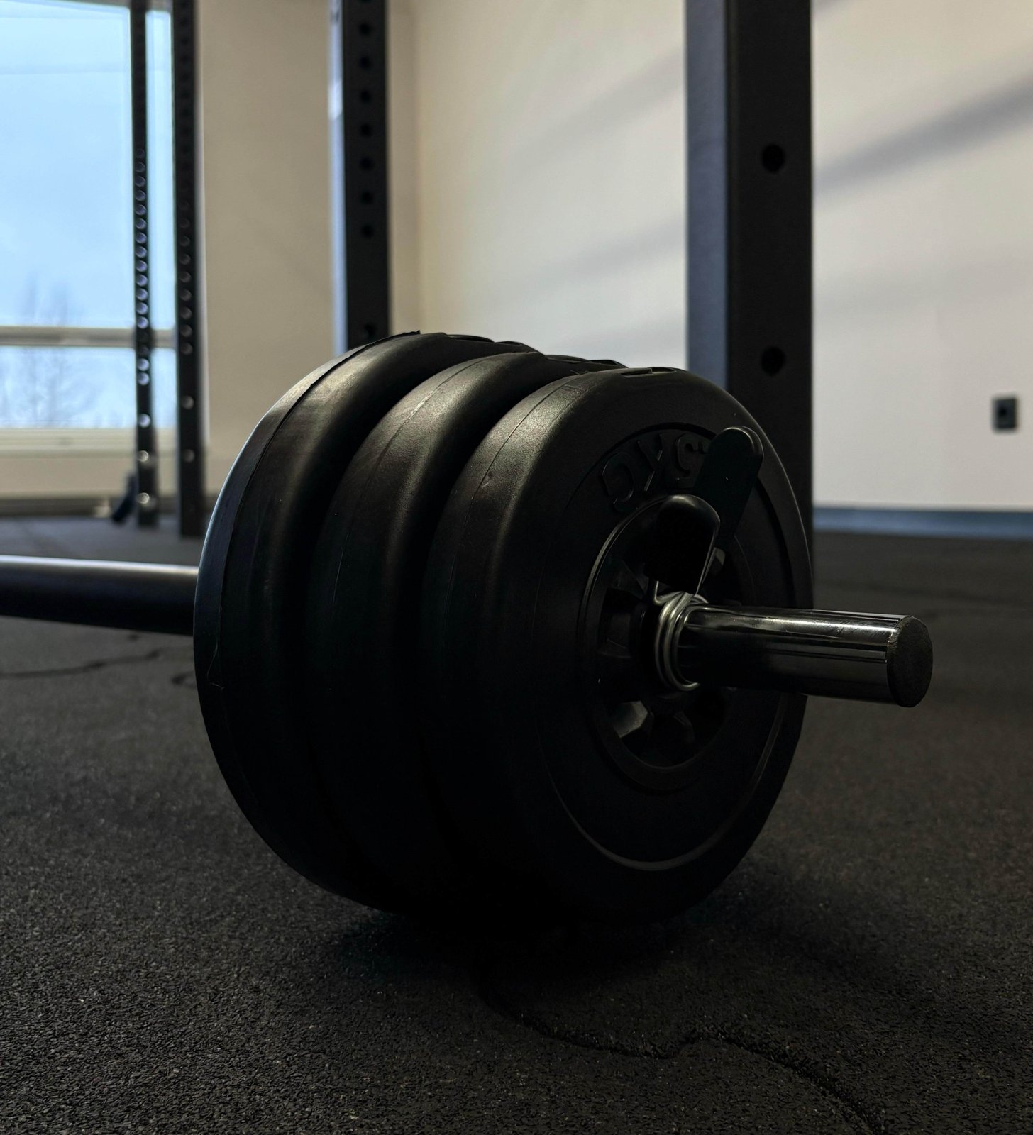 Gravity R Black Cement Pump barbel setl, 14kg