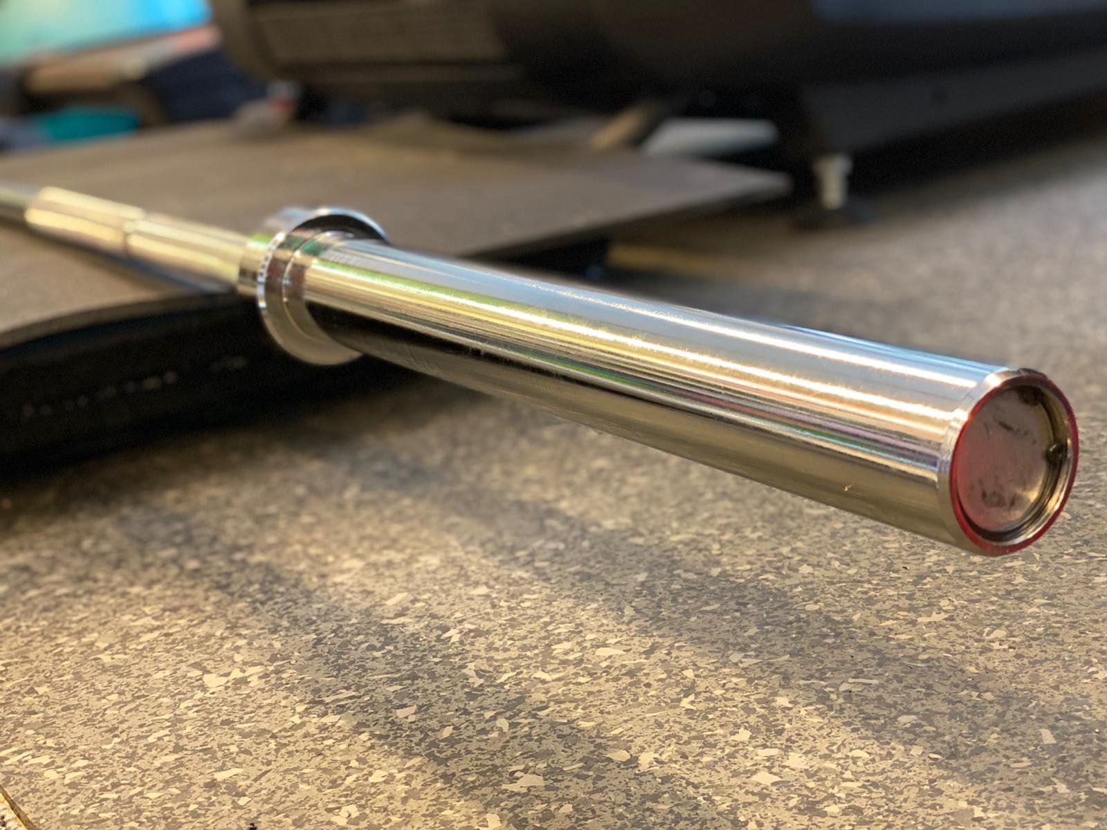 Gravity R Olympic Bar 2.2 m, econo alloy steel, chromed, dia 28mm with nilon or brass bush, max. loa