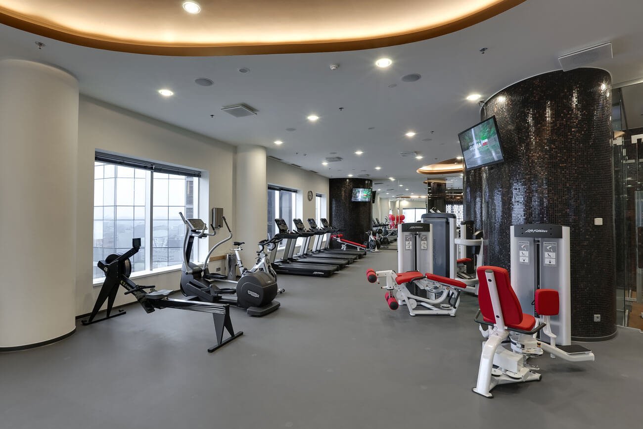 Swissotel Talinn trenažieru zāle, foto 1