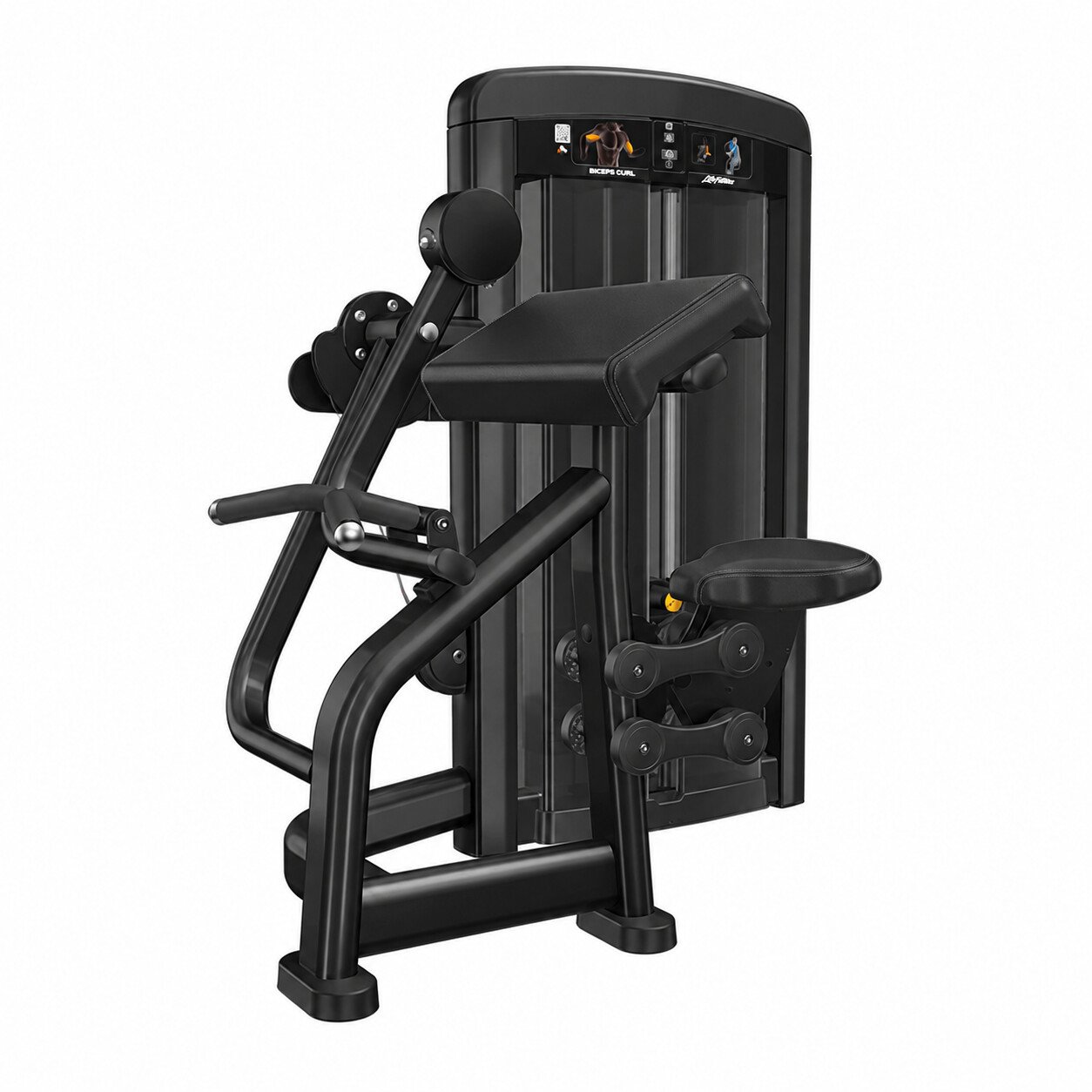 Insignia Curl - Dependent, S-Trim, Double Stitching, Full Shroud - Black Opaque