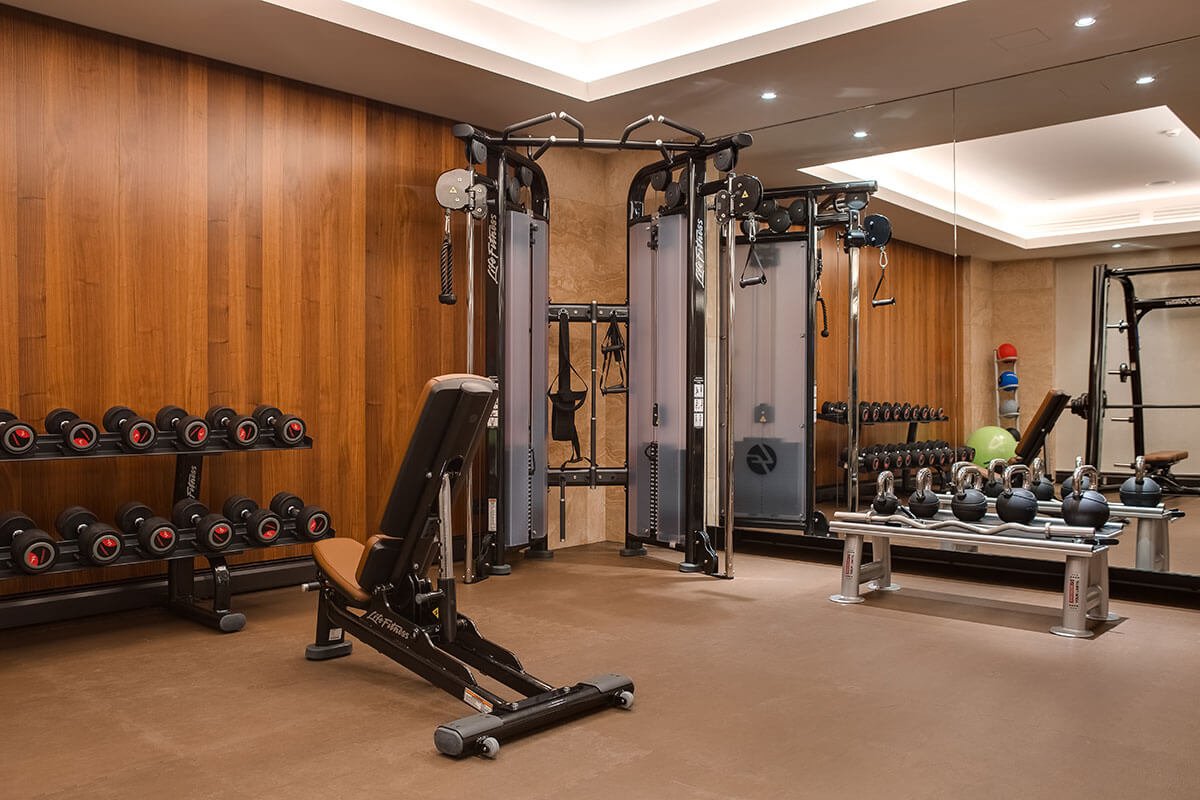 Grand Hotel Kempinski Riga trenažieru zāle, foto 13