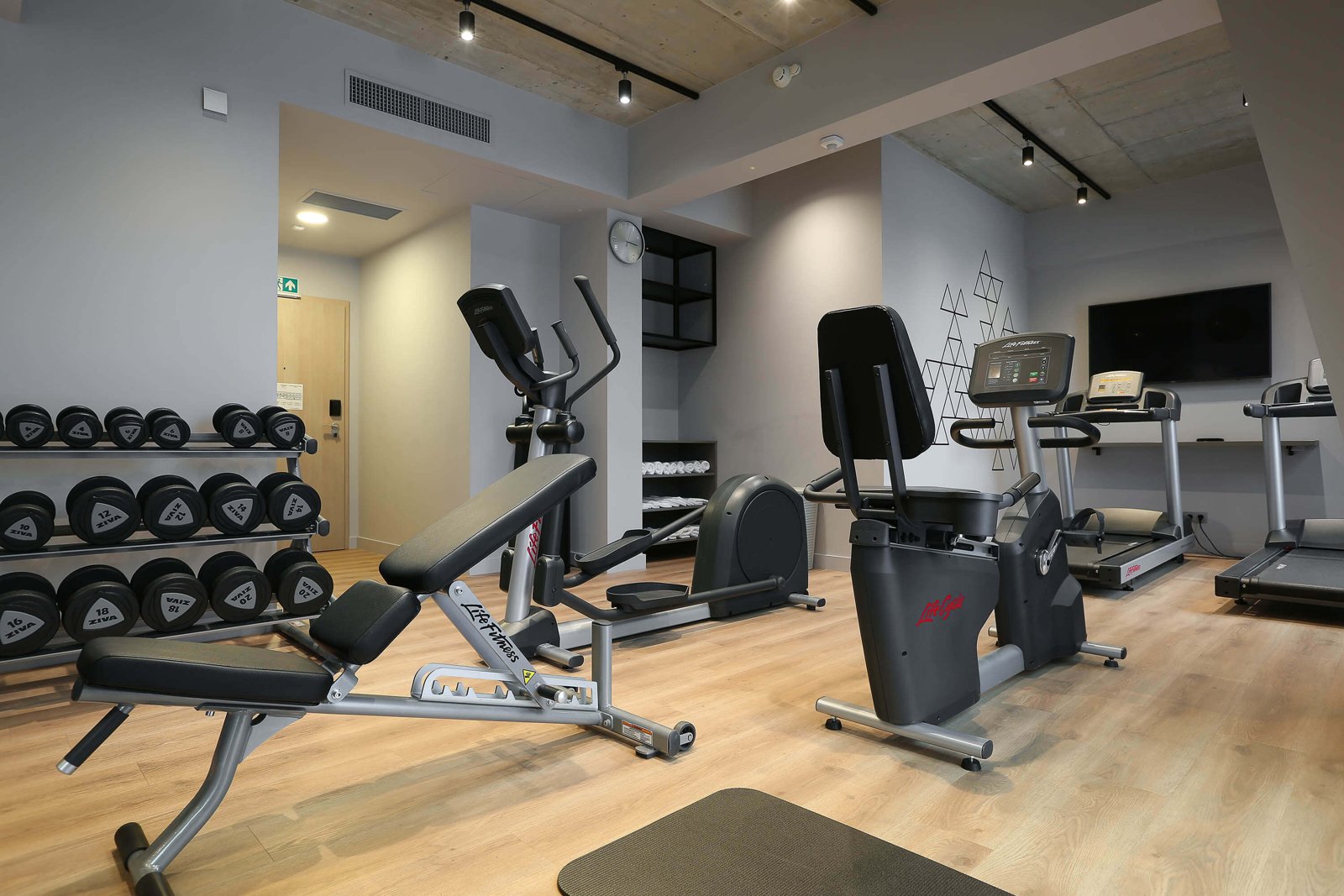 Courtyard by Marriott Vilnius fitnesa zāle, foto 1