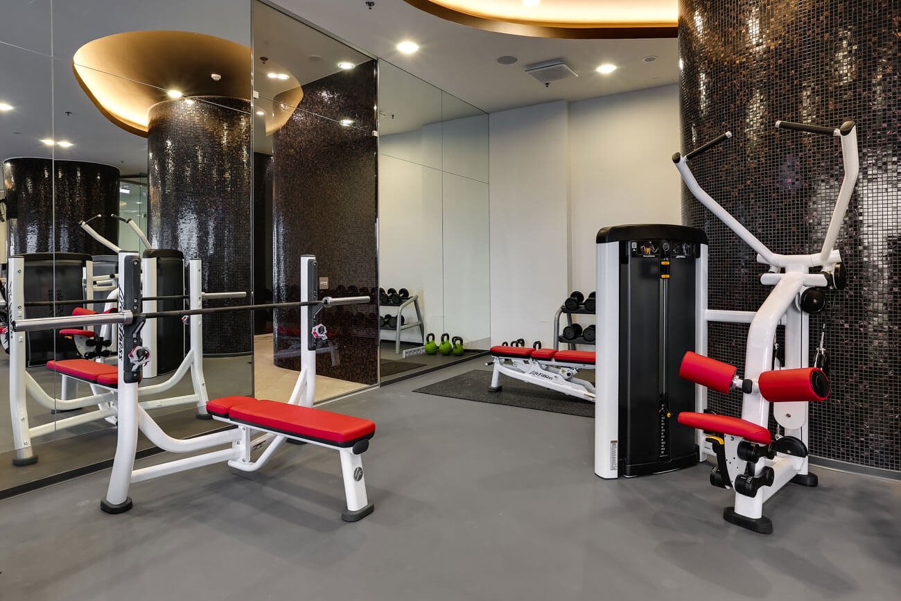 Swissotel Talinn trenažieru zāle, foto 3