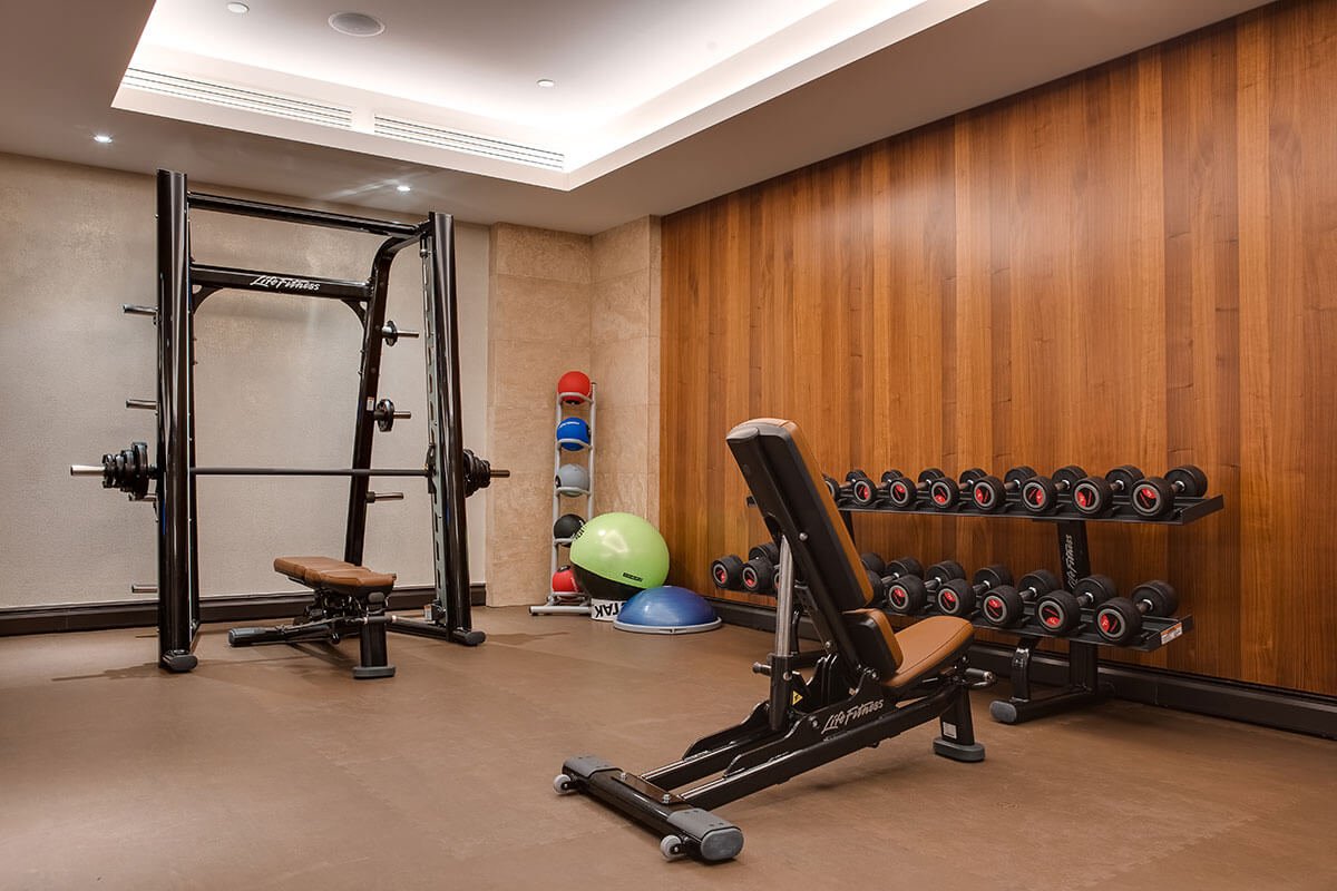 Grand Hotel Kempinski Riga trenažieru zāle, foto 9
