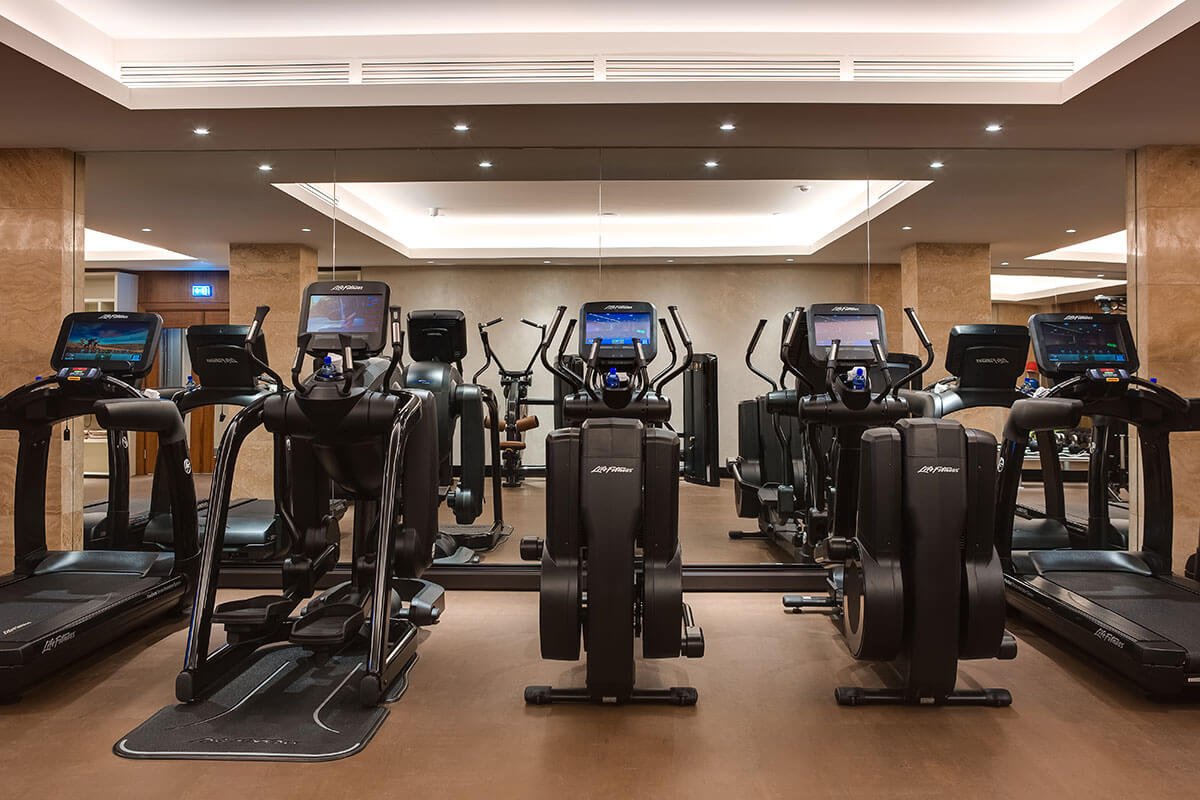 Grand Hotel Kempinski Riga trenažieru zāle, foto 7