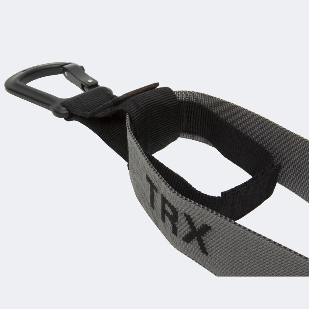 Commercial Suspension Trainer v.4 (rubber handles, locking carabiner, velcro foot cradles)