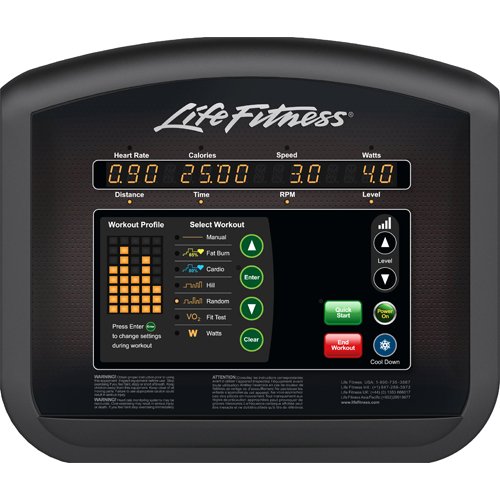 Life Fitness Activate Series - Recumbent Bike Base , Life Fitness Activate Series - Console