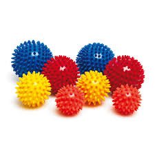 Spiky Massage Ball 6 cm, orange, 6 cm