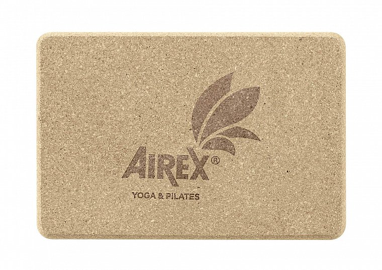 Yoga ECO Cork Block Natural cork, thickness in mm: 74, dimensions in mm: 15 x 225