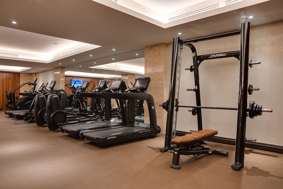 Grand Hotel Kempinski Riga trenažieru zāle, foto 11