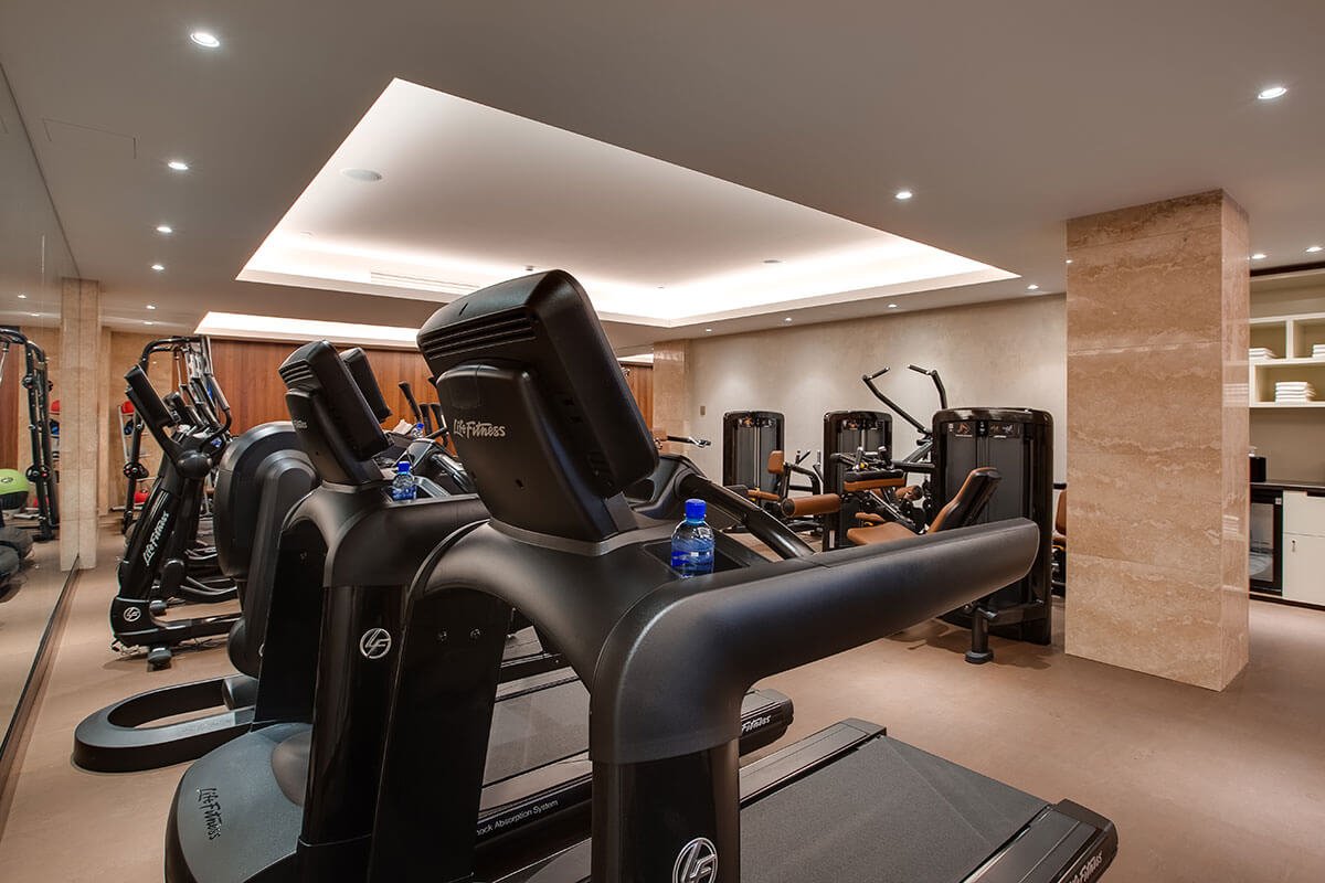 Grand Hotel Kempinski Riga trenažieru zāle, foto 5