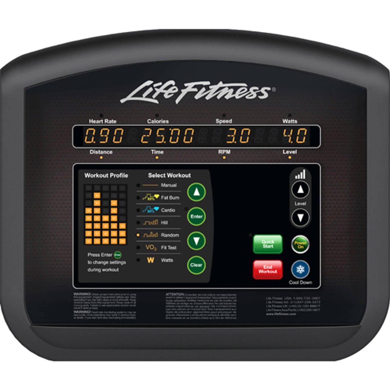 Life Fitness Activate Series - Upright Bike Base Robust